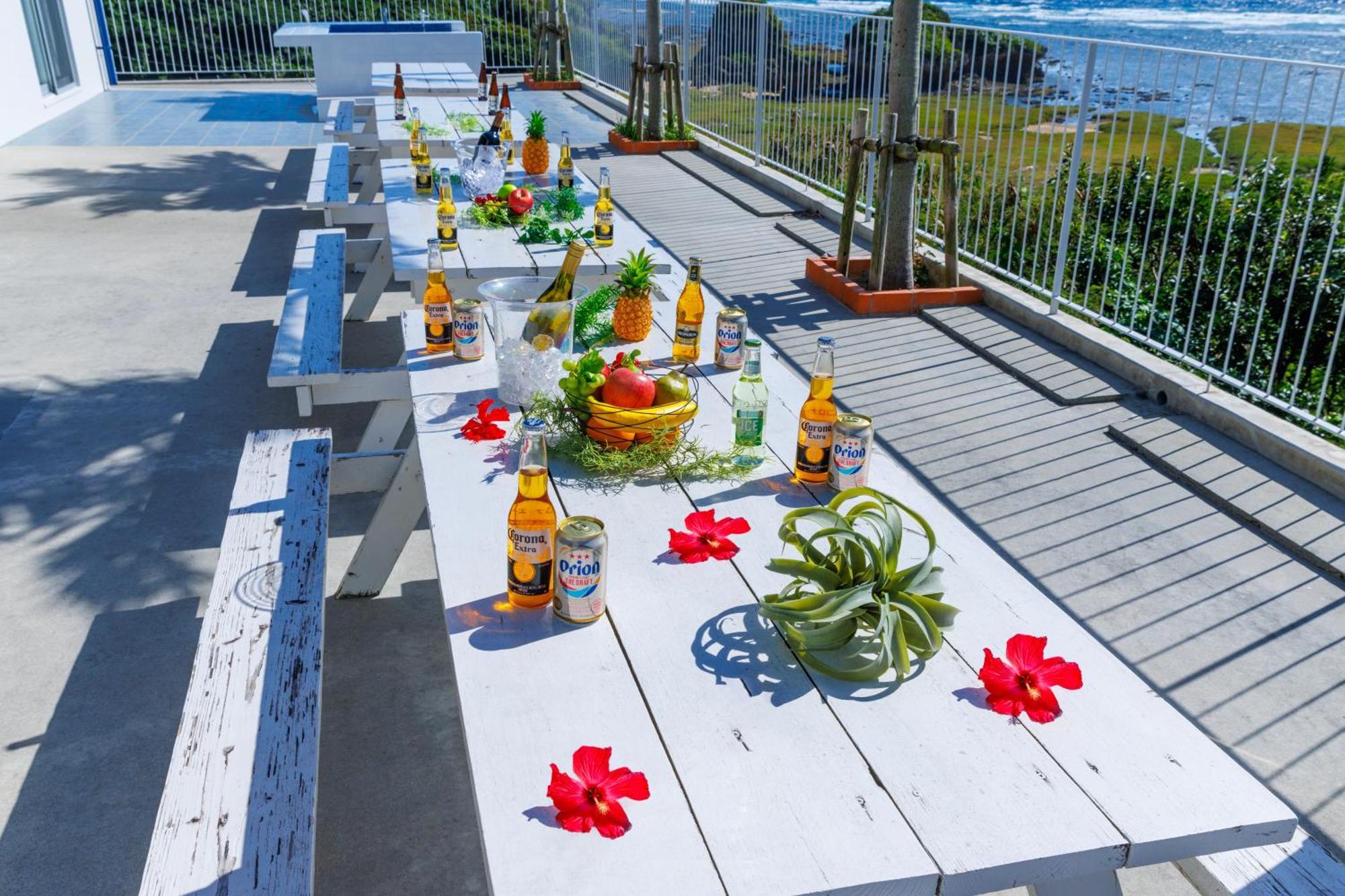 露天風呂付きオーシャンビュー カラオケ付き Bbq可 パーティ利用ok アトリエココ Villa Yaese Buitenkant foto
