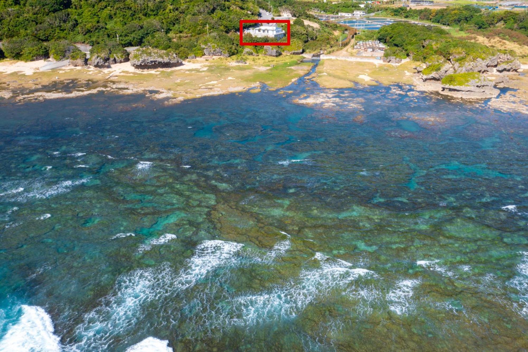 露天風呂付きオーシャンビュー カラオケ付き Bbq可 パーティ利用ok アトリエココ Villa Yaese Buitenkant foto